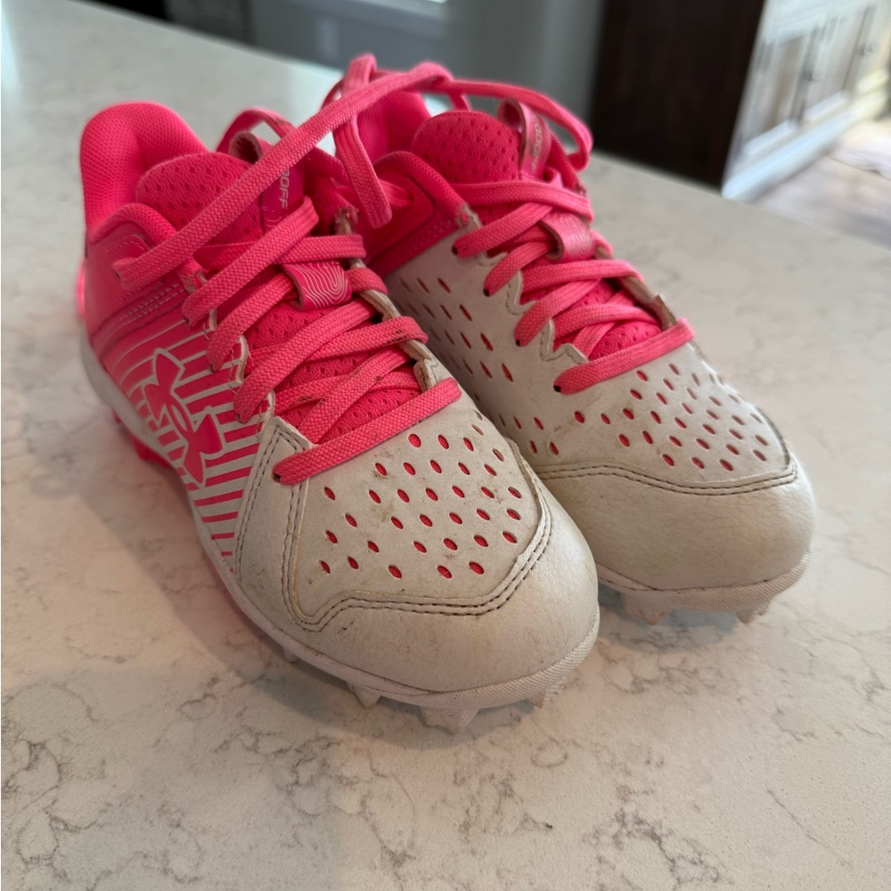 Girls Under Armour t-ball cleats